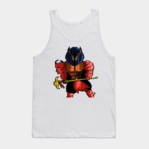 Axe Warrior Tank Top by Joker & Angel